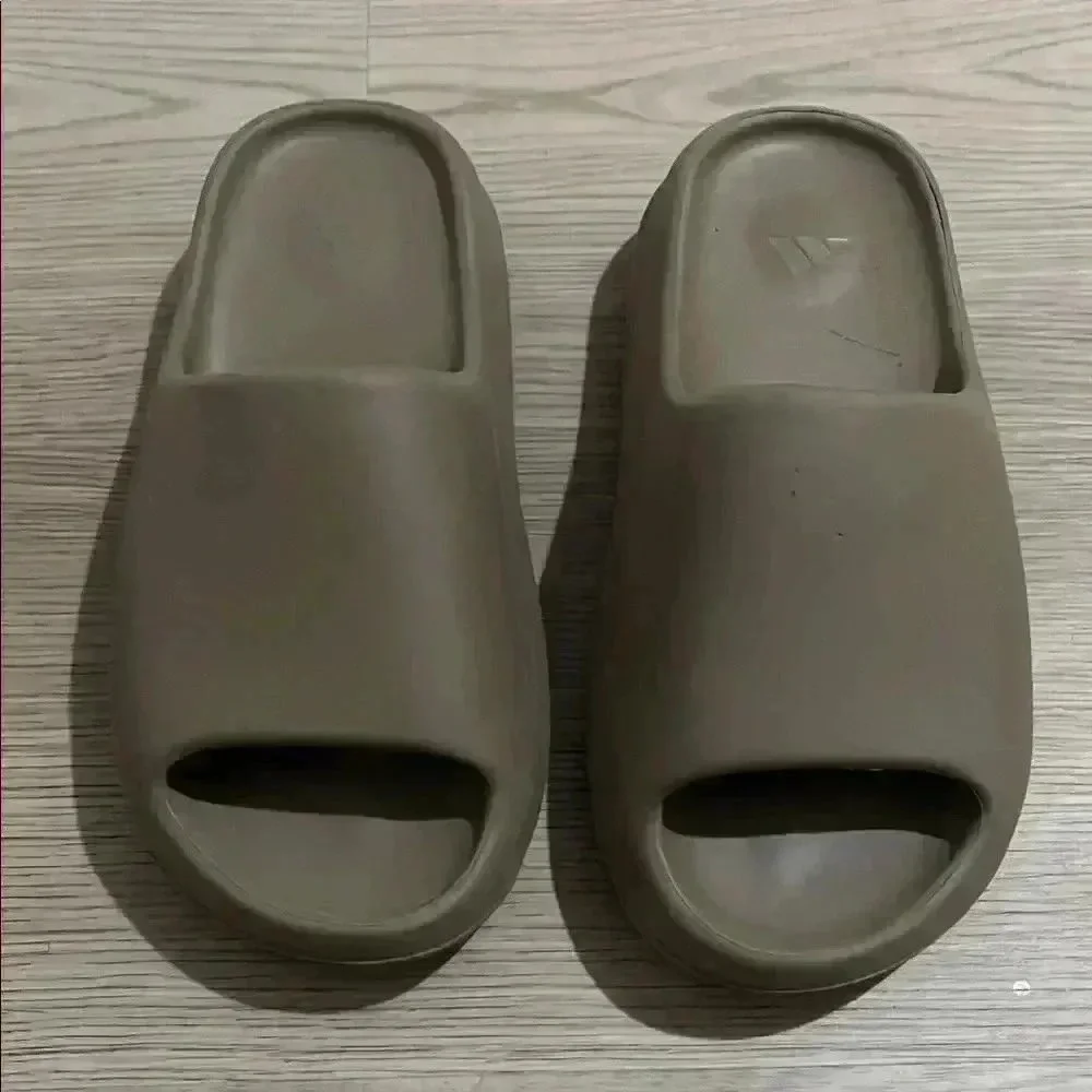 Adidas Yeezy Olive Green Slide Sandals